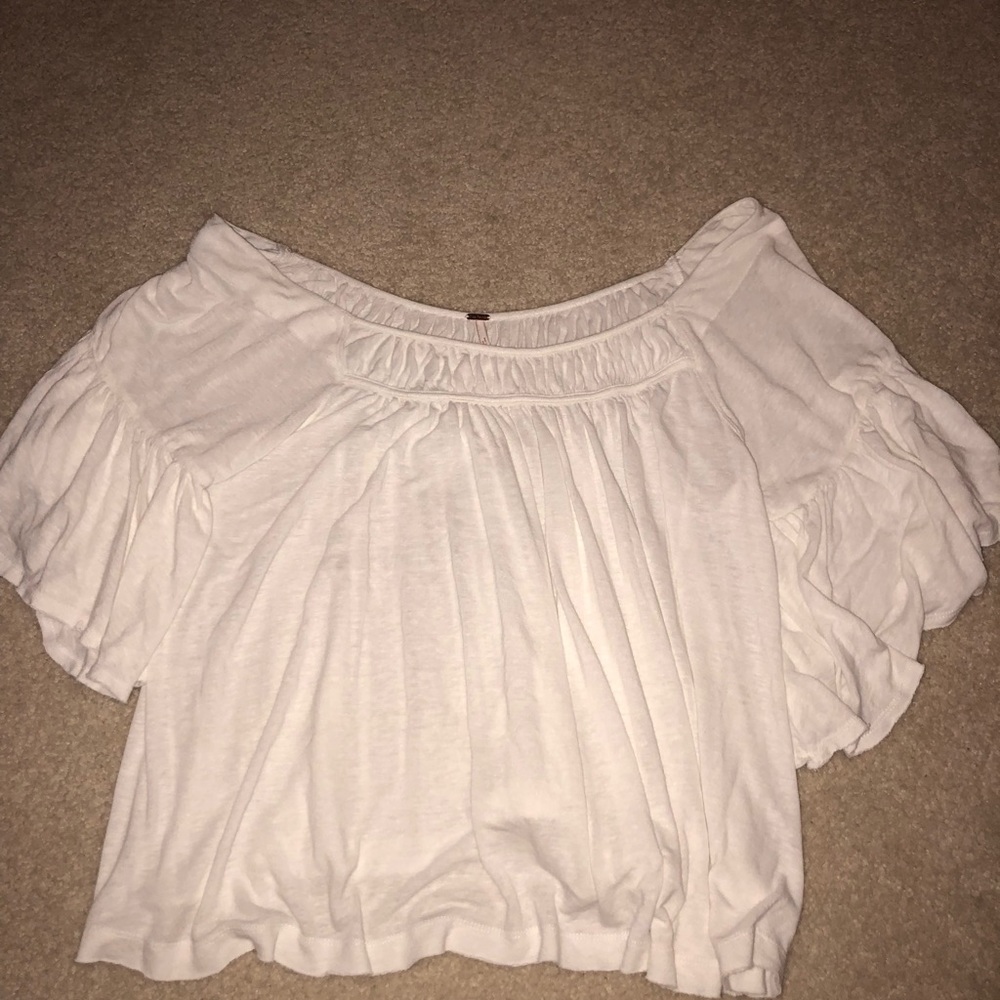 white free people shirt